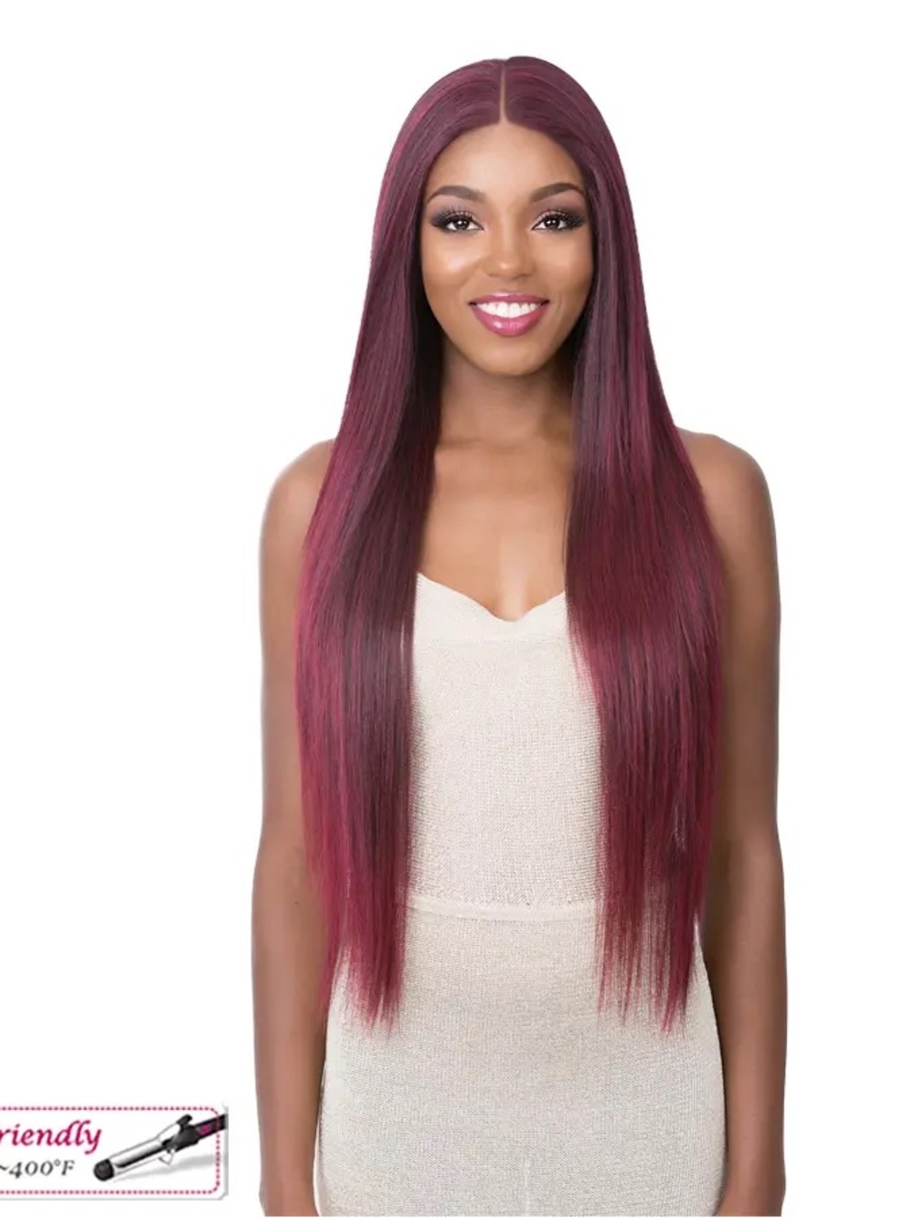 NEW! FRONTAL NATURAL HAIRLINE
S LACE WIG - DESIREE (COLOR: #2)